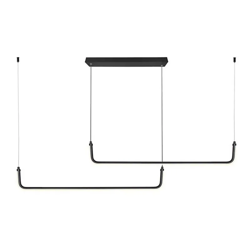 Omezená Nabídka LED Lustr na lanku LED/24W/230V 4000K černá