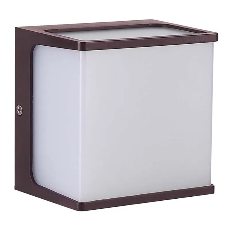 LED Venkovní nástěnné svítidlo LED/8W/230V IP65 3000K hnědá Omezená Nabídka