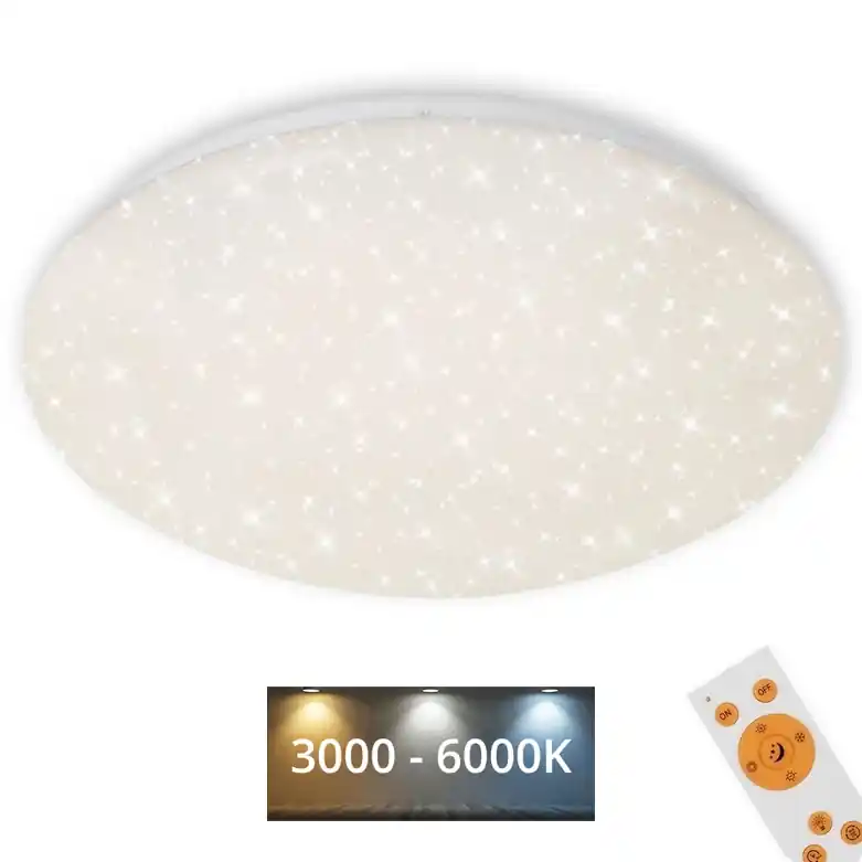 Brilo - LED Stmívatelné stropní svítidlo STARRY SKY LED/40W/230V 3000-6000K + dálkové ovládání Koupit Online