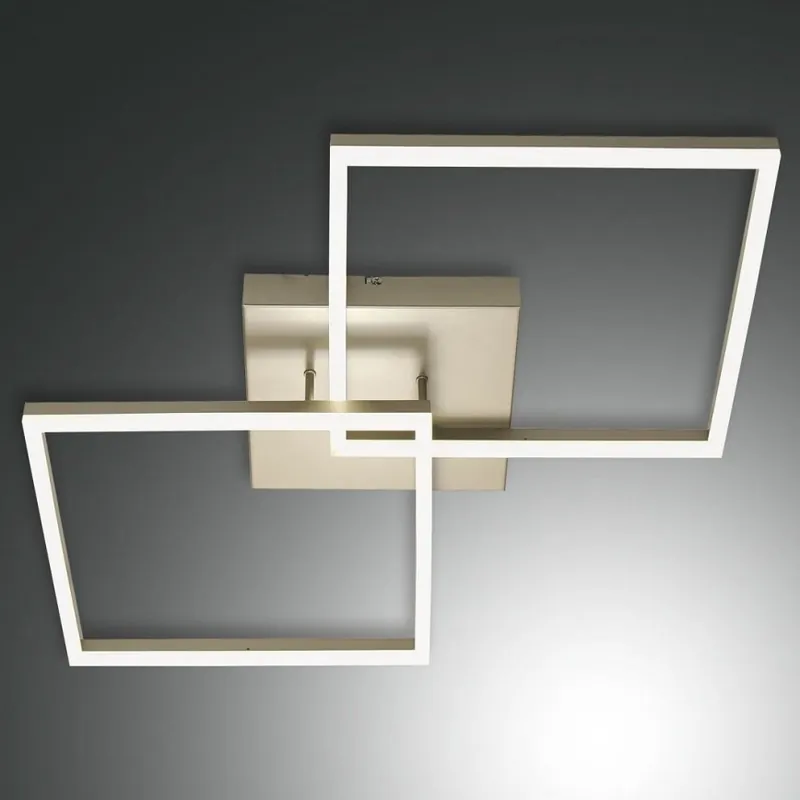 Fabas Luce 3394-65-225 - LED Stmívatelné stropní svítidlo BARD LED/52W/230V 3000K zlatá Poslední Šance