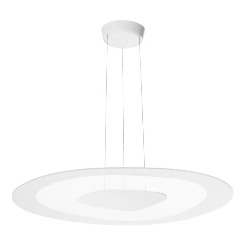 Linea Light 90348 - LED Lustr na lanku ANTIGUA LED/38W/230V 60,8 cm CRI 90 bílá Cenová Bomba