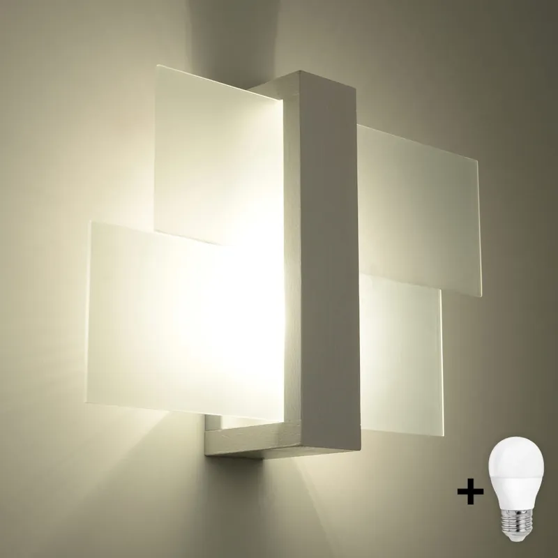 Brilagi - LED Nástěnné svítidlo HERA 1xE27/7,5W/230V bílá Nejprodávanější