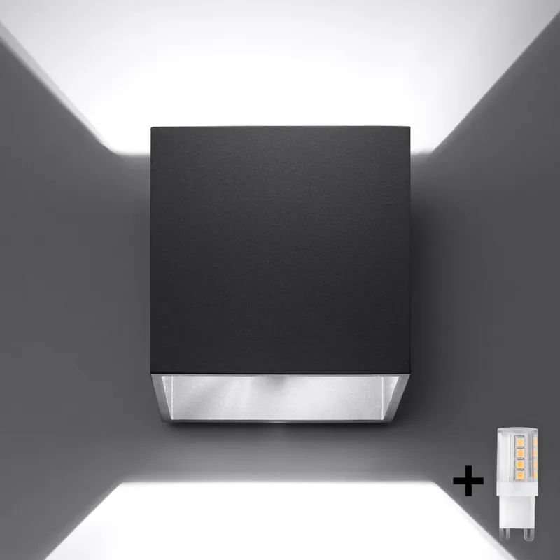 Akční Cena Brilagi - LED Nástěnné bodové svítidlo MURO 1xG9/4W/230V černá
