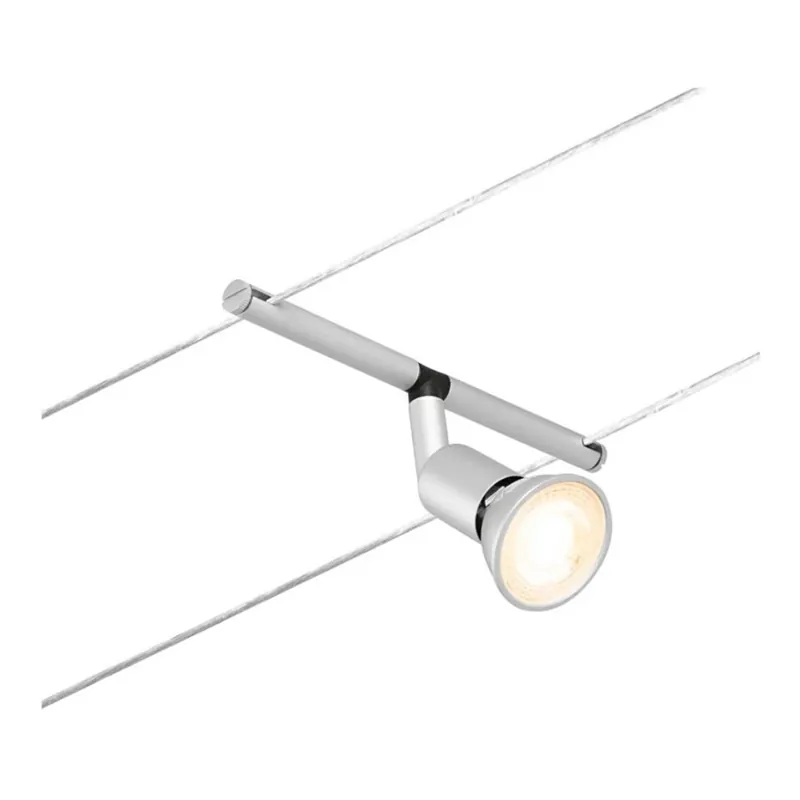 Paulmann 94443 - 1xGU5,3/10W Bodové svítidlo do lankového systému SALT 12V matný chrom Akční Cena