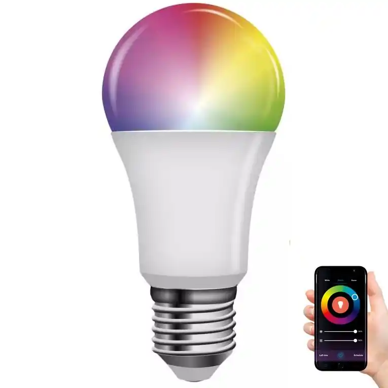 Sezónní Sleva LED RGB Stmívatelná žárovka GoSmart A60 E27/11W/230V 2700-6500K Tuya