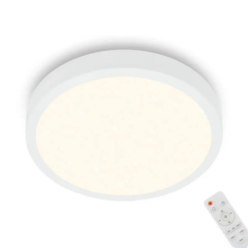 Briloner 3701-016 - LED Stmívatelné stropní svítidlo RUNA LED/18W/230V 2700-6500K bílá + dálkové ovládání Finální Výprodej