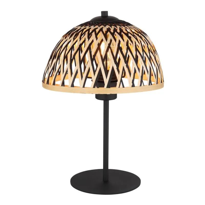 Globo - Stolní lampa 1xE27/15W/230V bambus Nová Kolekce
