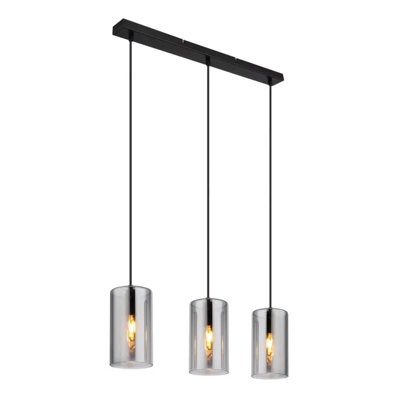Globo - Lustr na lanku 3xE14/25W/230V černá Sleva