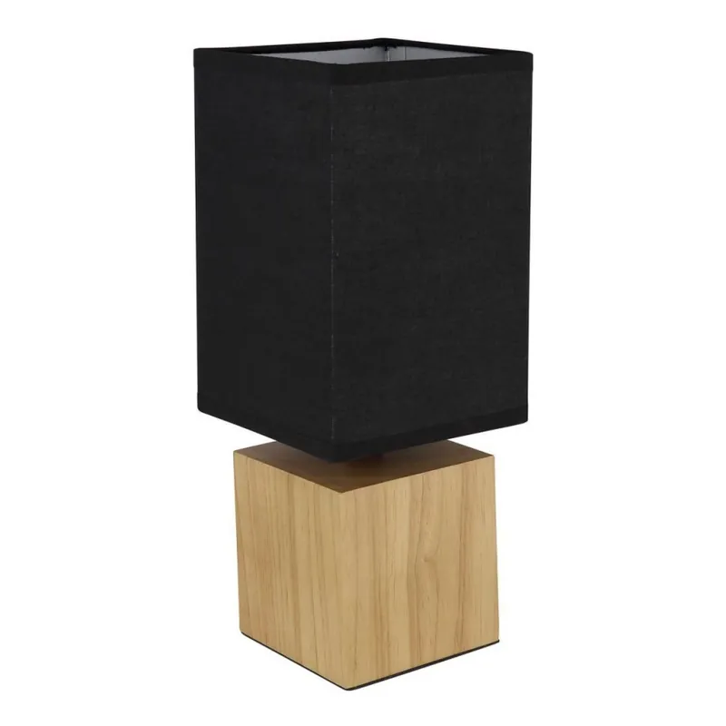 Globo - Stolní lampa 1xE27/7W/230V černá/hnědá Výhodná Nabídka