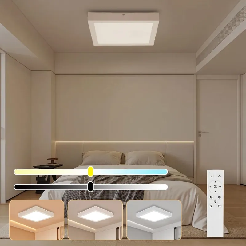 Objednat Nyní Brilagi - LED Stmívatelné koupelnové stropní svítidlo FRAME SMART LED/24W/230V 30x30 cm 3000-6000K IP44 bílá + dálkové ovládání