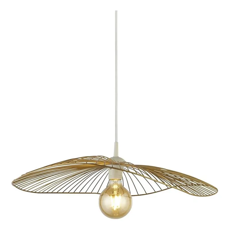 Značkový Searchlight - Lustr na lanku WAVE 1xE27/60W/230V zlatá