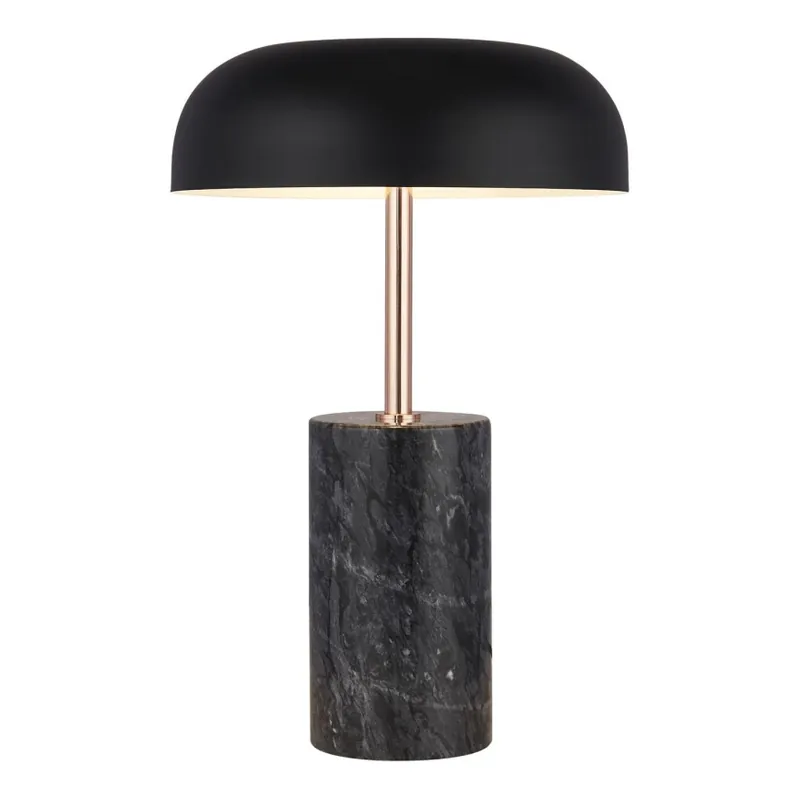 Cenově Výhodný Searchlight - Stolní lampa FRANKFURT 2xE14/7W/230V černá