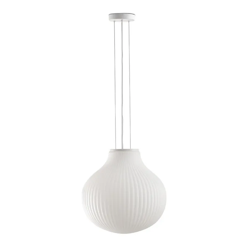 FARO 28301 - Lustr na lanku ISABELLE 1xE27/15W/230V pr. 40 cm bílá Výhodná Nabídka