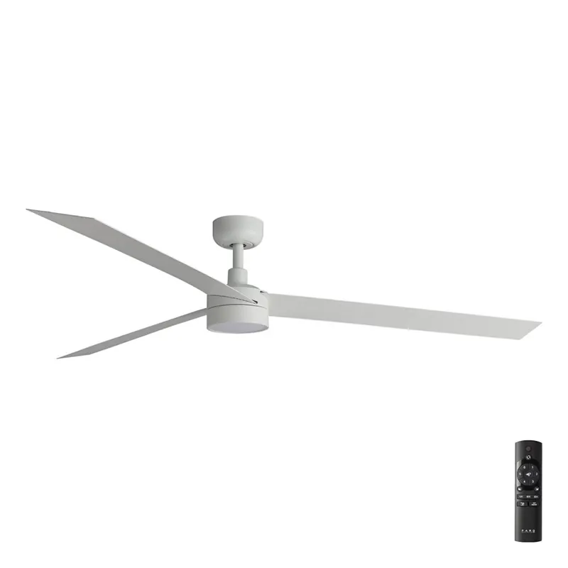 Novinka FARO 34292-1TW - LED Stmívatelný ventilátor CRUISER LED/20W/230V 2700/3000/4000K pr. 160 cm bílá + dálkové ovládání