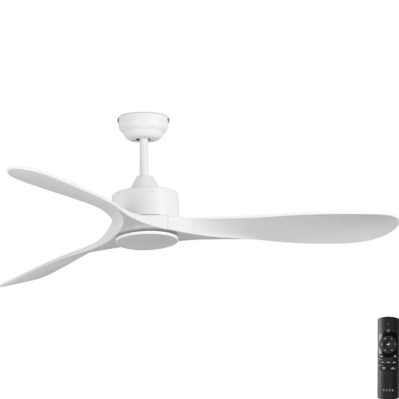 FARO 33750DC - Stropní ventilátor LUZON L bílá + dálkové ovládání Víkendová Akce