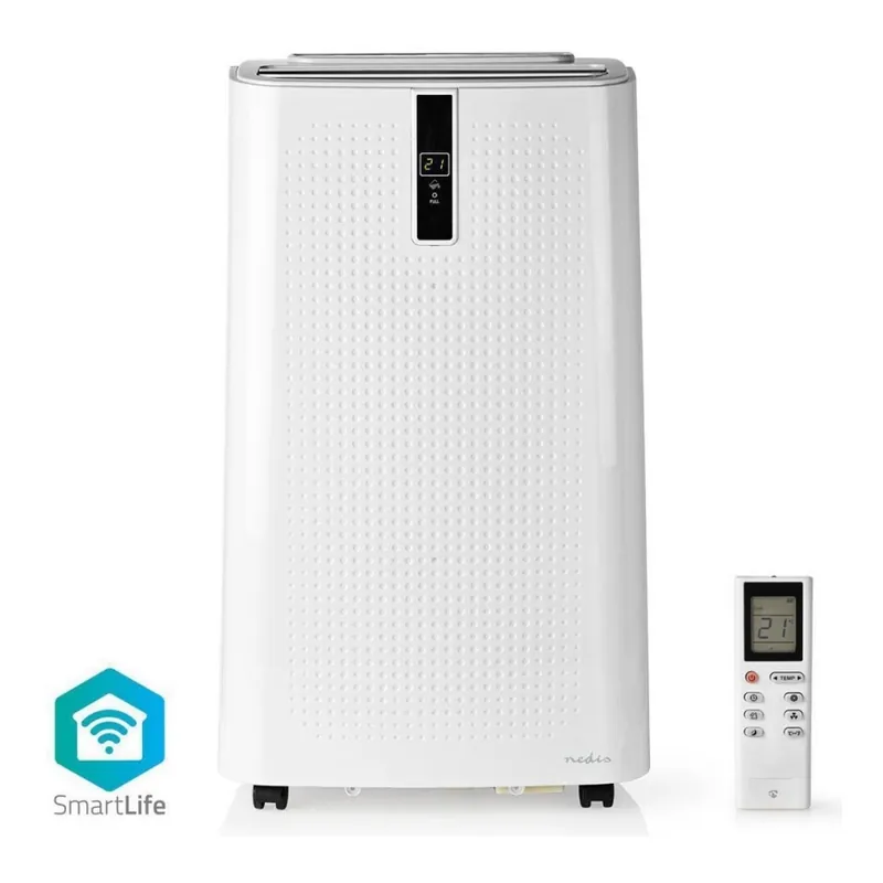 Chytrá mobilní klimatizace 3v1 včetně kompletního příslušenství 1357W/230V 12000 BTU Wi-Fi + dálkové ovládání Objednat Nyní
