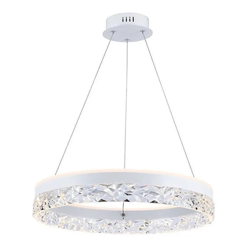 Omezená Nabídka LED Lustr na lanku LED/25W/230V 3000K pr. 50 cm bílá