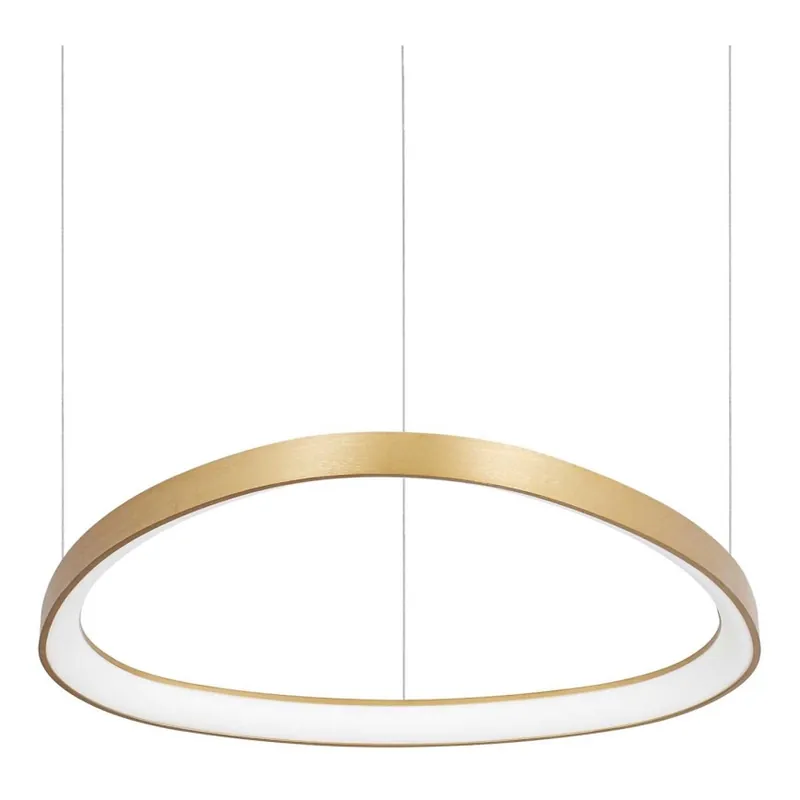 Ideal Lux - LED Lustr na lanku GEMINI LED/48W/230V pr. 61 cm CRI 90 zlatá Expresní Doručení