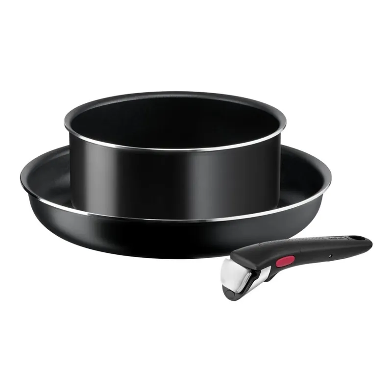 Cenový Hit Tefal - Sada nádobí 3 ks INGENIO EASY COOK & CLEAN BLACK