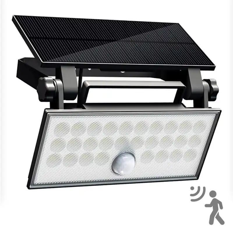 Top Light - LED Solární nástěnný reflektor se senzorem HELEON PRO LED/8W/3,7V IP65 4000K 2600 mAh Akční Nabídka