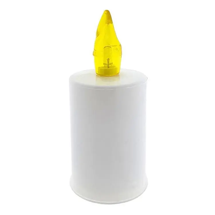 LED Svíčka LED/2xAA teplá bílá 10,8 cm bílá Sleva