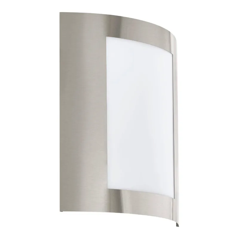Zlevněný Eglo 79592 - Venkovní nástěnné svítidlo FIDELIDAD 1xE27/60W/230V IP44 matný chrom