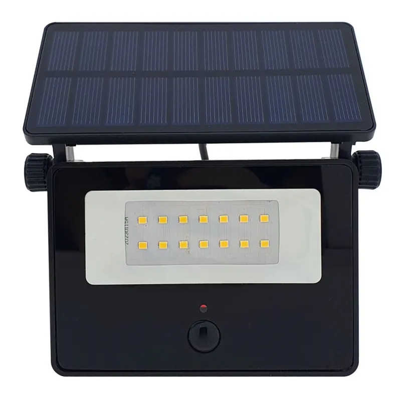 LED Solární venkovní reflektor se senzorem LED/5W/3,7V 4200K 2000 mAh IP44 Odeslání Ihned