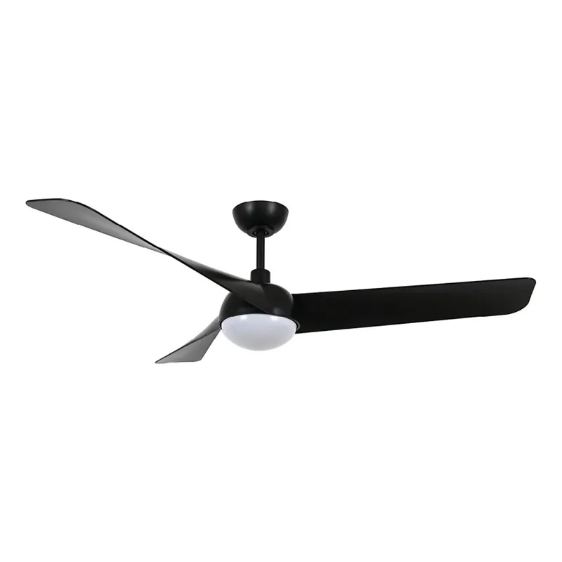 Lucci Air 21617149 - LED Stmívatelný stropní ventilátor OSPREY 1xGX53/12W/230V pr. 132 cm černá + dálkové ovládání Jen Po Omezenou Doba