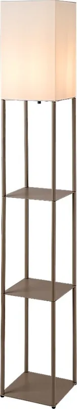 Cenová Bomba Rabalux - Stojací lampa s poličkami 1xE27/40W/230V béžová