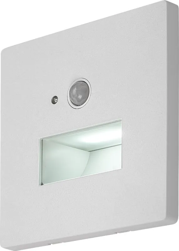Rabalux - LED Schodišťové svítidlo se senzorem pohybu a soumraku LED/1W/230V 3000/4500/6500K bílá Poslední Šance