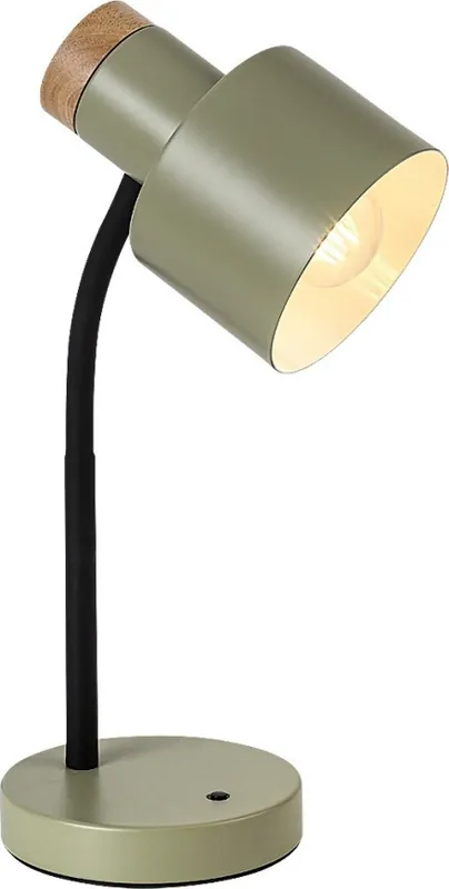 Levný Rabalux - Stolní lampa 1xE27/20W/230V khaki