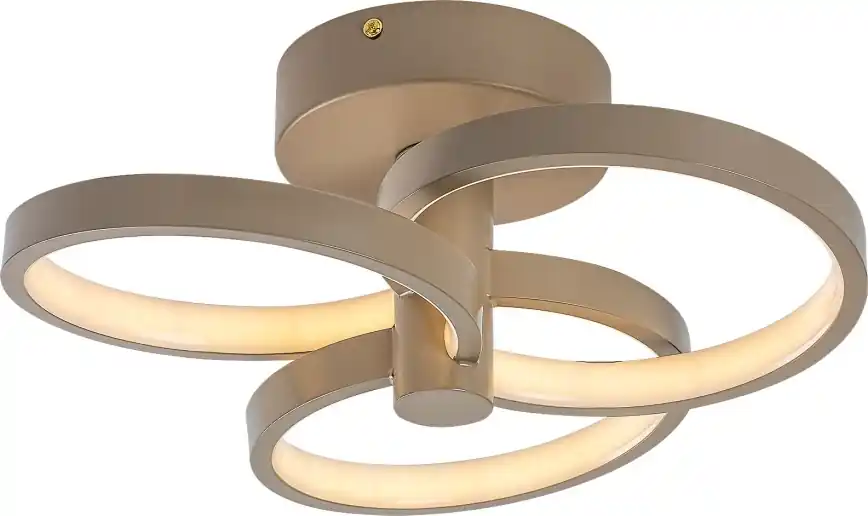 Časově Omezené Rabalux - LED Stmívatelné stropní svítidlo LED/32W/230V 3000-6500K pr. 31 cm béžová + dálkové ovládání