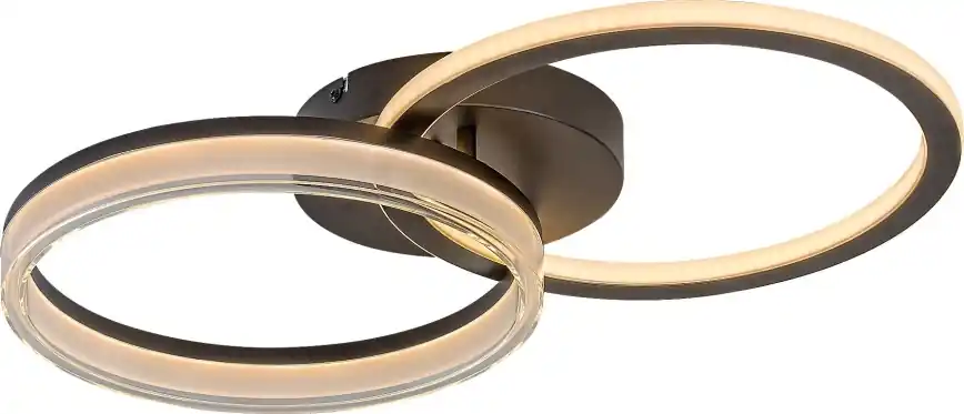 Rychlé Dodání Rabalux - LED Stmívatelné stropní svítidlo LED/38W/230V 3000-6500K 60x35 cm + dálkové ovládání