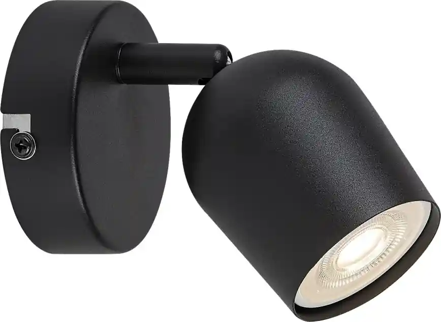 Rabalux - Nástěnné bodové svítidlo 1xGU10/15W/230V černá Must-Have