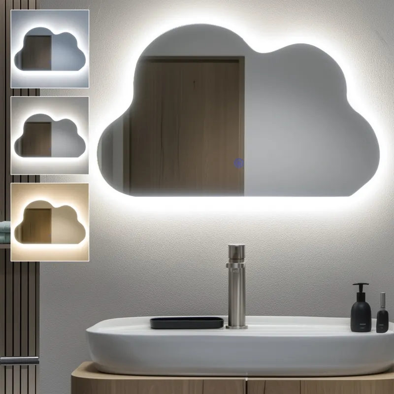 Cenová Bomba Brilagi - LED Koupelnové zrcadlo NUVOLA LED/19W/230V 37x60 cm IP44 CRI 90 stmívatelné + CCT