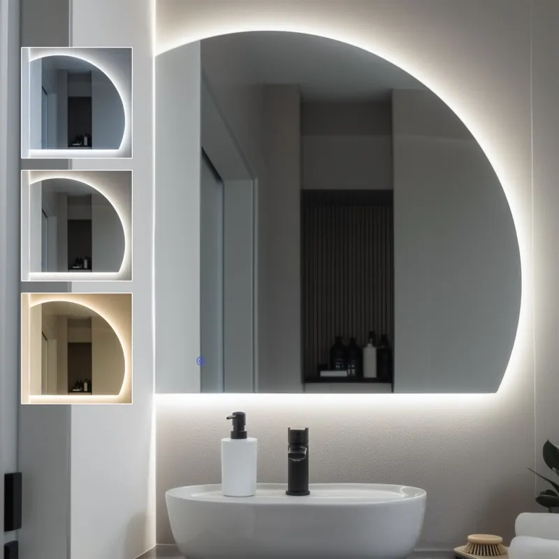 Brilagi - LED Koupelnové zrcadlo QUARTIERE LED/25W/230V 70x75 cm IP44 CRI 90 stmívatelné + CCT Akční Nabídka