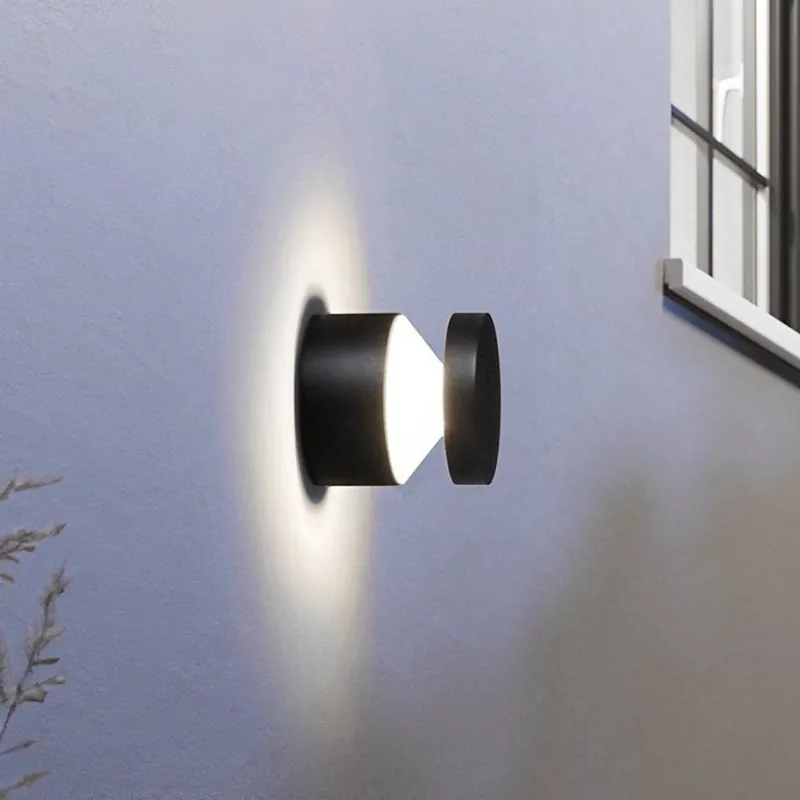 Akce Eglo 65038 - LED Venkovní nástěnné svítidlo MELZO PRO LED/11W/230V 3000K IP44 černá