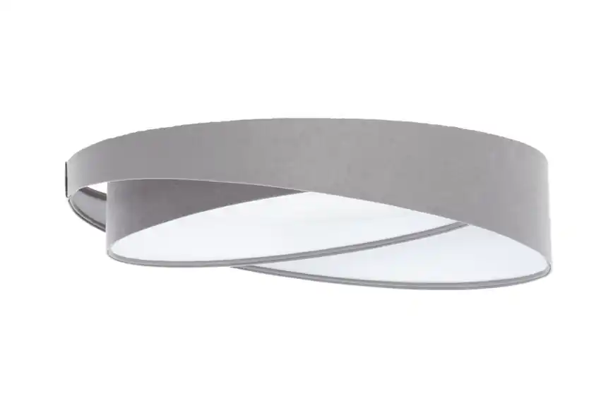 Nízká Cena LED Stmívatelné stropní svítidlo SMART GALAXY MODERN LED/24W/230V 3000-6500K pr. 55 cm šedá/bílá + dálkové ovládání