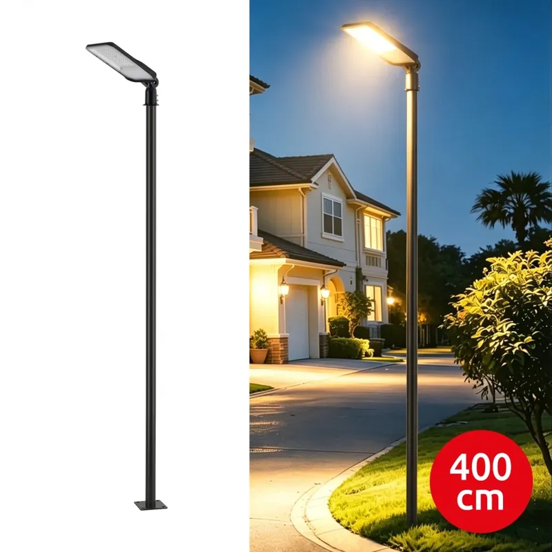 Akční Nabídka Brilagi - LED Venkovní pouliční lampa se sloupem a kloubem 4 m URBANLIGHT LED/100W/230V černá IP65