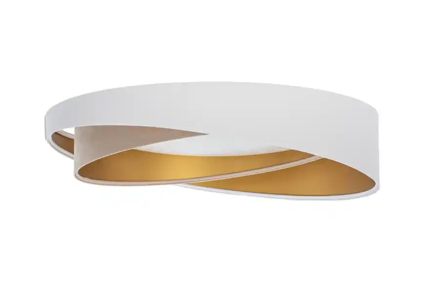LED Stmívatelné stropní svítidlo SMART GALAXY MODERN LED/24W/230V 3000-6500K pr. 55 cm bílá/béžová/zlatá + dálkové ovládání Expresní Doručení