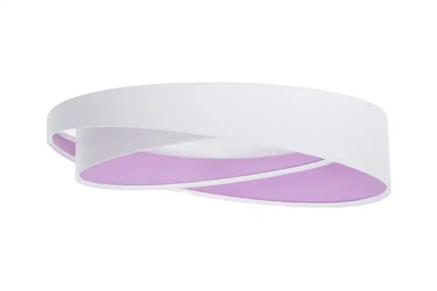 Originální LED Stmívatelné stropní svítidlo SMART GALAXY MODERN LED/24W/230V 3000-6500K pr. 55 cm bílá/fialová + dálkové ovládání