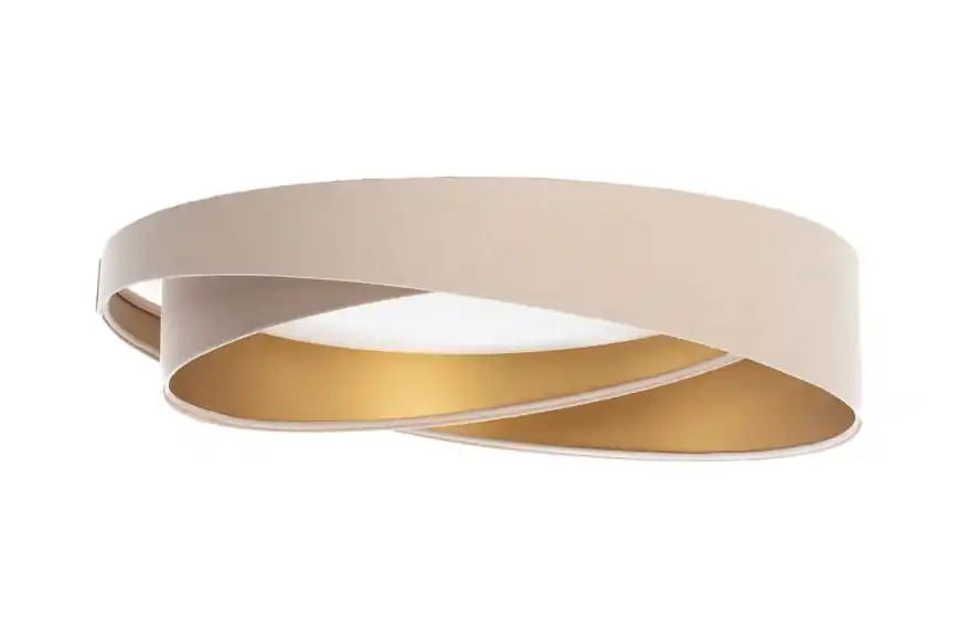 Top Prodej LED Stmívatelné stropní svítidlo SMART GALAXY MODERN LED/24W/230V 3000-6500K pr. 55 cm béžová/zlatá + dálkové ovládání