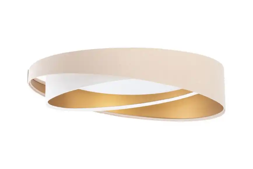 Nakupujte Hned LED Stmívatelné stropní svítidlo SMART GALAXY MODERN LED/24W/230V 3000-6500K pr. 55 cm béžová/bílá/zlatá + dálkové ovládání