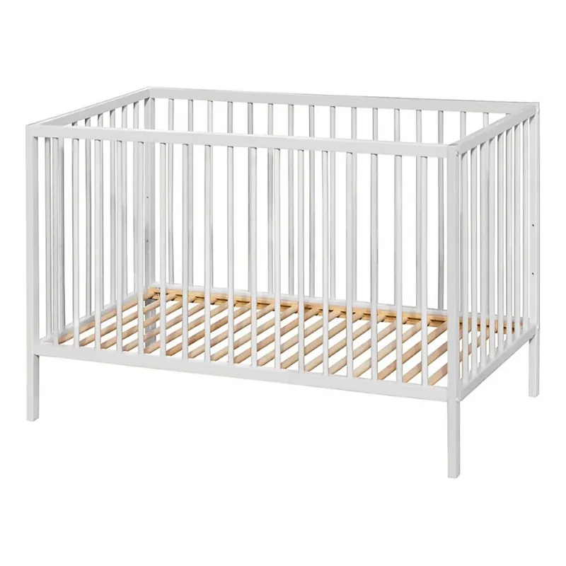 PETITE&MARS - Dětská postýlka NELA BEECH 120x60 cm bílá/buk Cenová Bomba