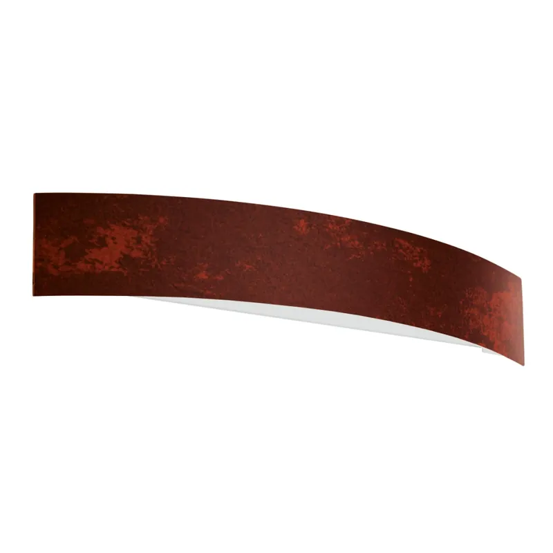 Linea Light Curvé_W, hnědé nástěnné svítidlo, 15W LED 3000K, délka 39cm Ihned K Objednání