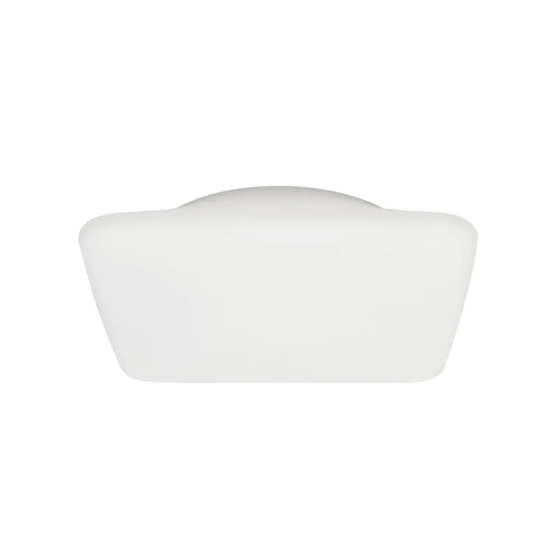 Rychlé Dodání Linea Light MyWhite_Q, čtvercové venkovní svítidlo z bílého polyethylenu, 10W LED 3000K, 29x29cm, IP65
