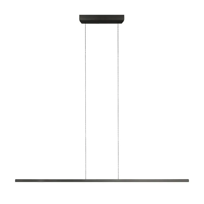 Linea Light Straight_P1, černé subtilní svítidlo nad stůl, 11W LED 2700K, délka 102cm Dokud Zásoby Vydrží