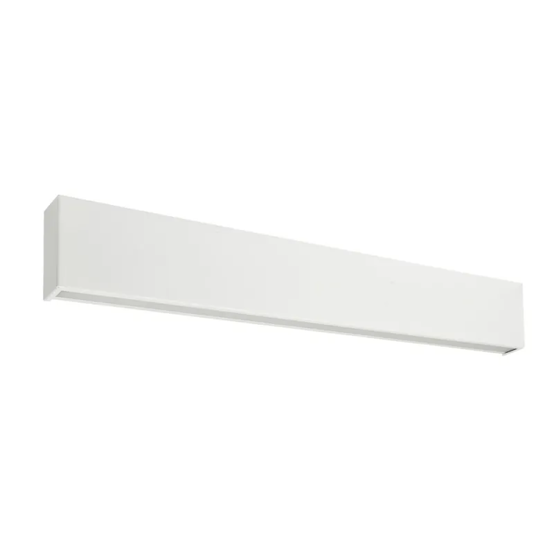 Linea Light Box_W, bílé nástěnné svítidlo se svícením nahoru/dolů, 28W LED 3000K, délka 61,9cm Novinka