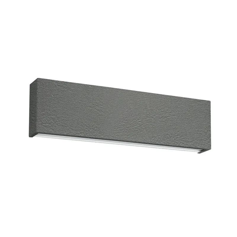 Kup Teď Linea Light Box_W, betonové nástěnné svítidlo se svícením nahoru/dolů, 19W LED 4000K, délka 31,9cm