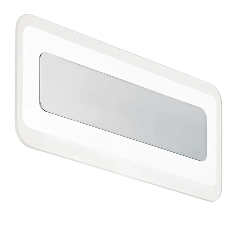 Cenový Hit Linea Light Antille_S, nástěnné svítidlo z pískovaného skla a chromu, 14W LED 3000K, délka 31cm
